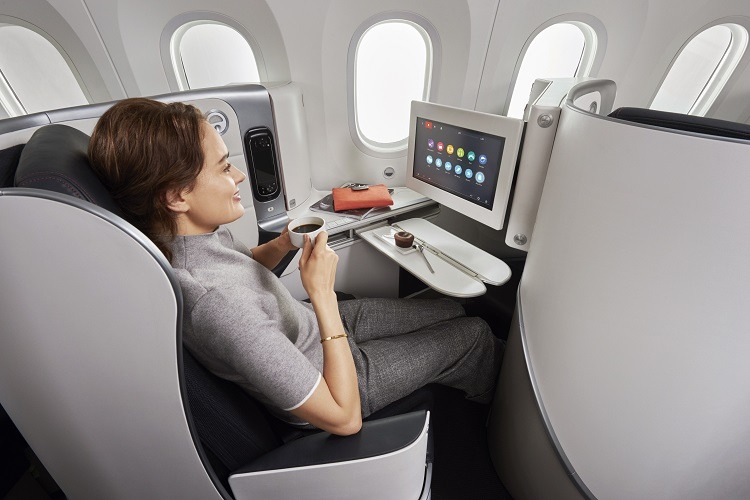 Airfrance Business class
