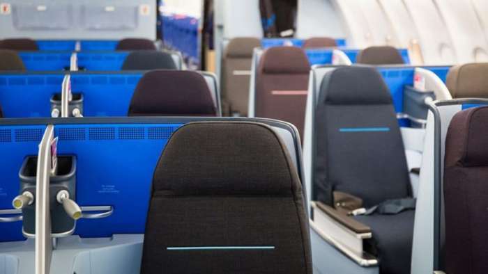 Klm Business class Seating