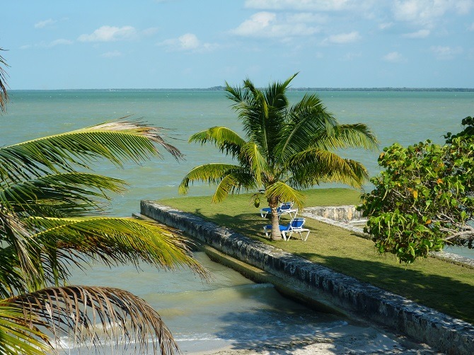 The Almond Tree resort in Corozal, near the Belize Mexico border