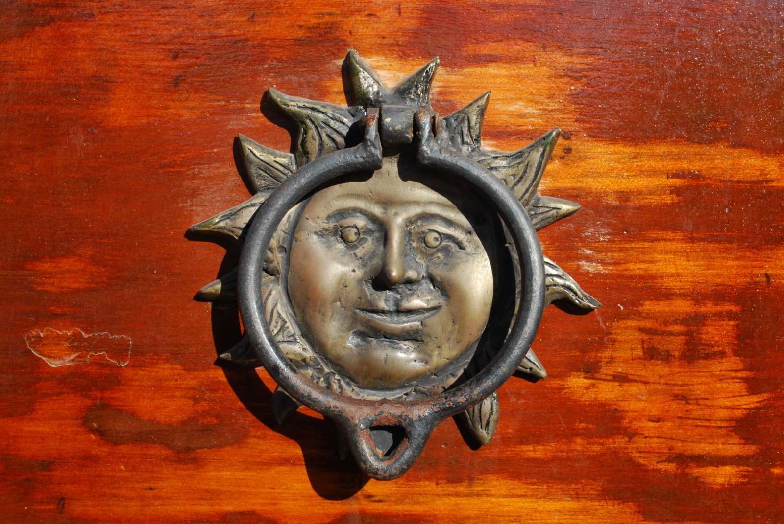 Door knob in Antigua, Guatemala