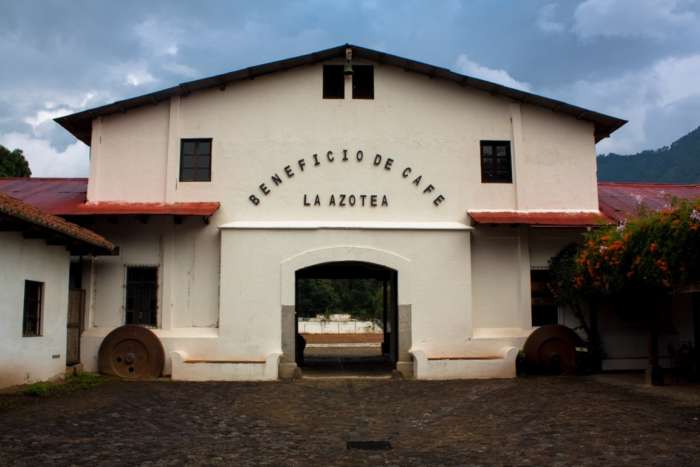 La Azotea coffee farm near Antigua in Guatemala