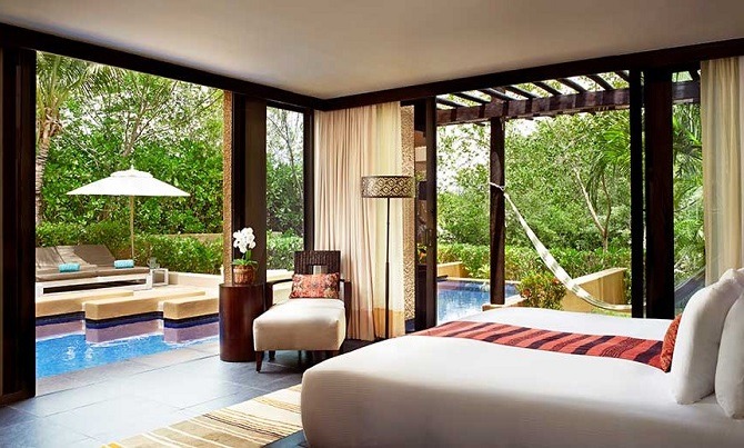 The Banyan Tree Mayakoba in Yucatan Mexico