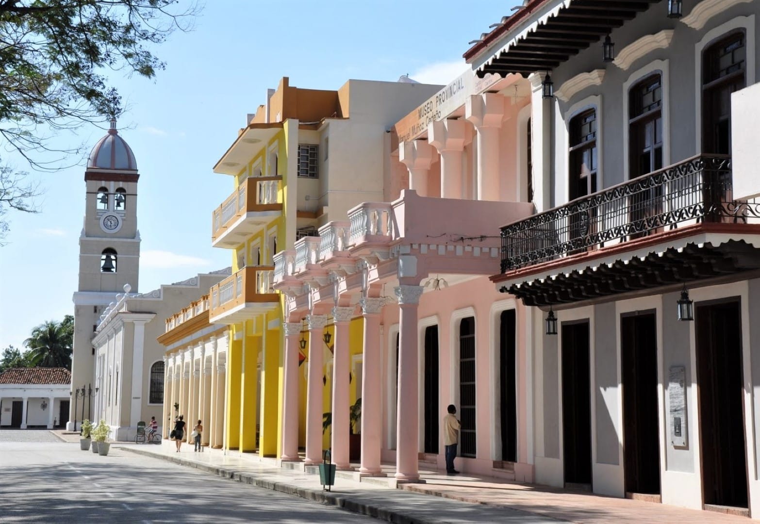 The main street in Bayamo Cuba