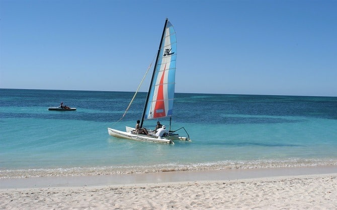 Catamaran in Trinidad, Cuba