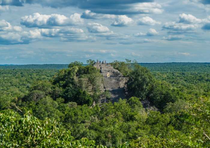 Mexico Calakmul Mayan Ruins Maya