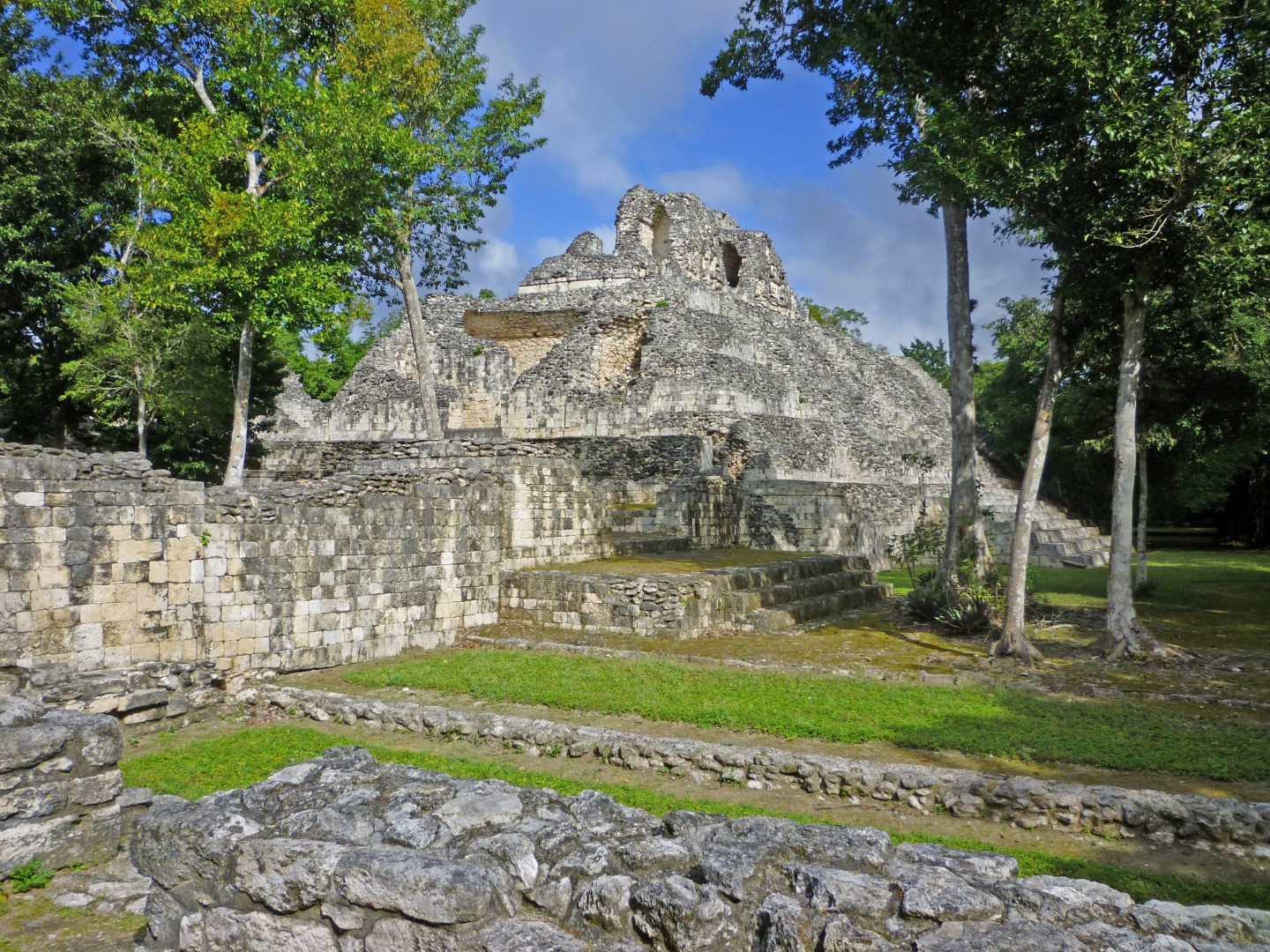 Mayan ruins at Calakmul in Mexico