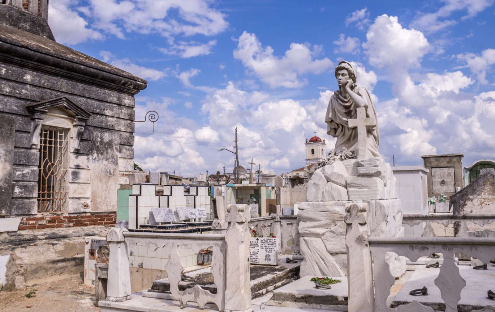 The cemetery in Camaguey, Cuba