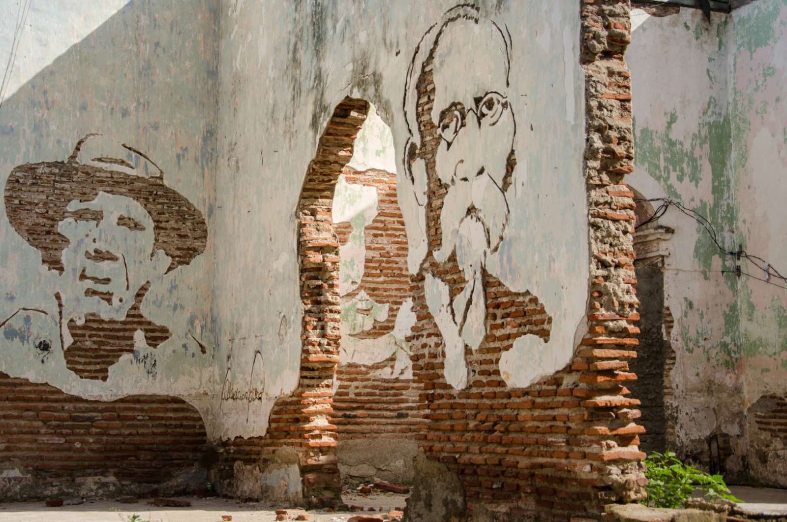 A mural in Camaguey Cuba