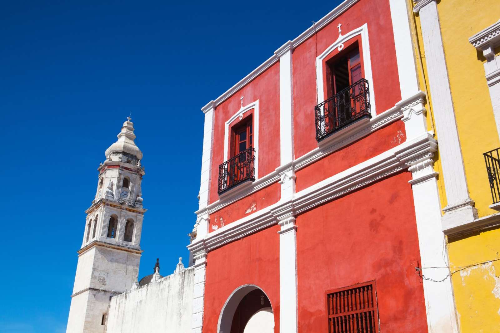 Our Lady Of The Immaculate Conception cathedral in Campeche