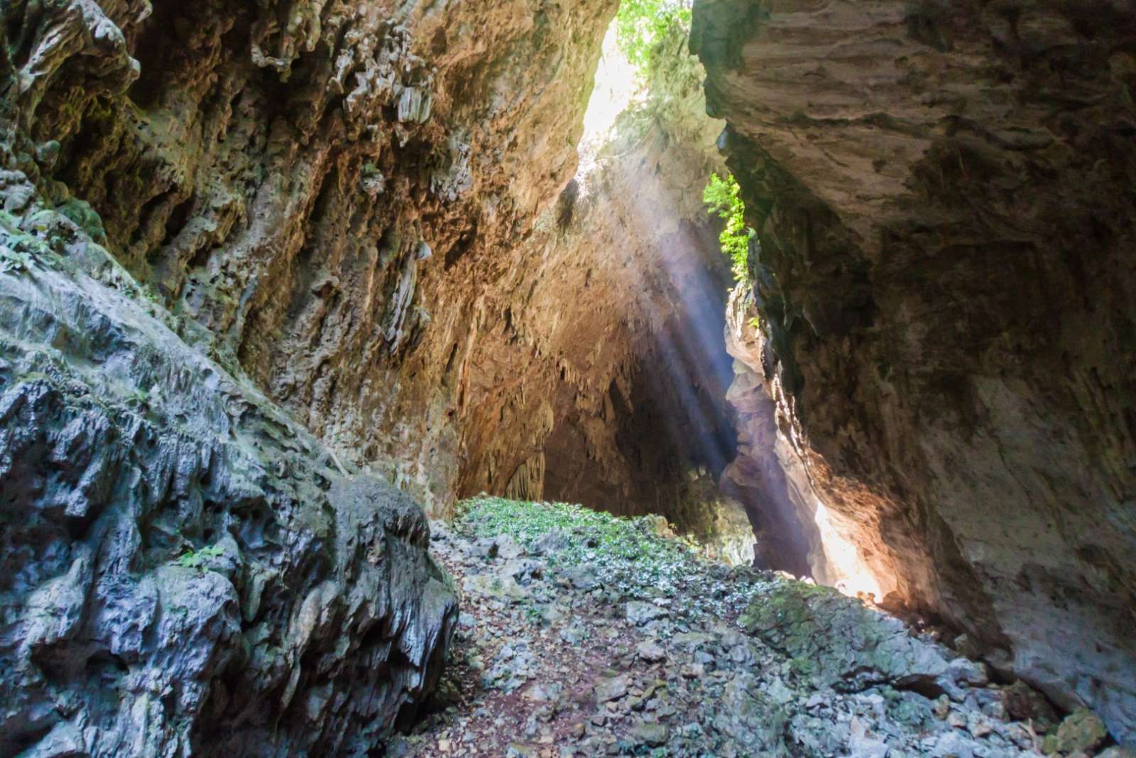 Cueva El Jardin in Candelaria, Guatemala