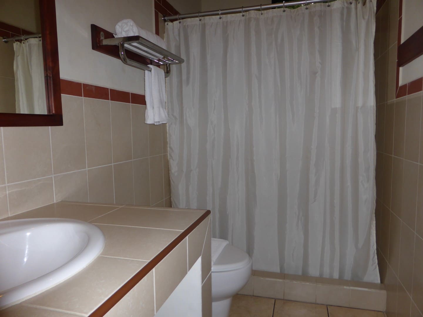 Bathroom at Casa Gaia in Coban