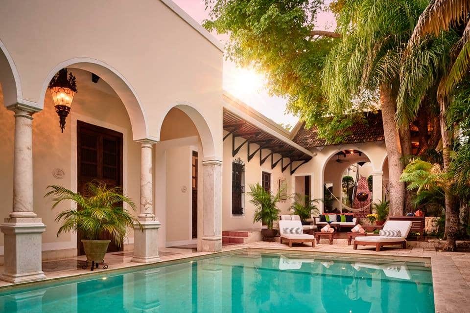 Pool at Casa Lecanda in Merida