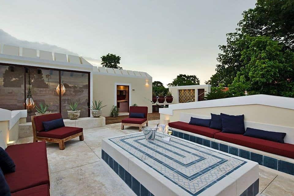 Roof terrace at Casa Lecanda in Merida