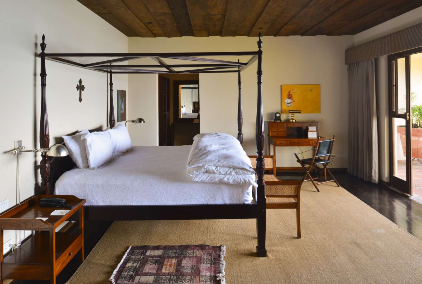 Bedroom at Casa Palopo in Lake Atitlan