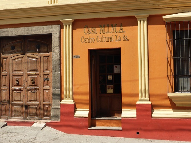 Casa Mima cultural centre in Guatemala City