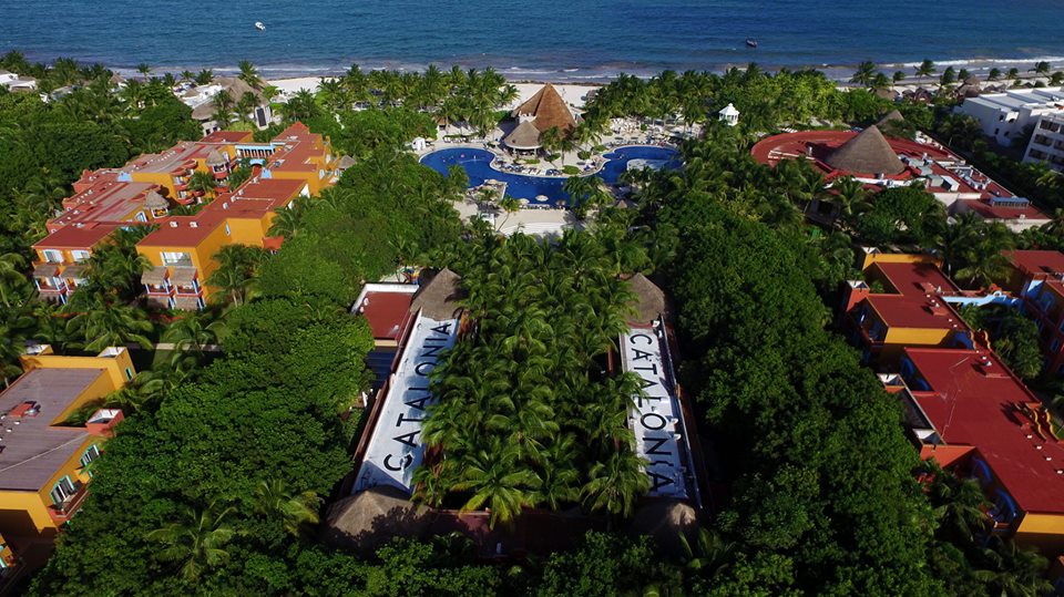 Aerial view of Catalonia Playa Maroma