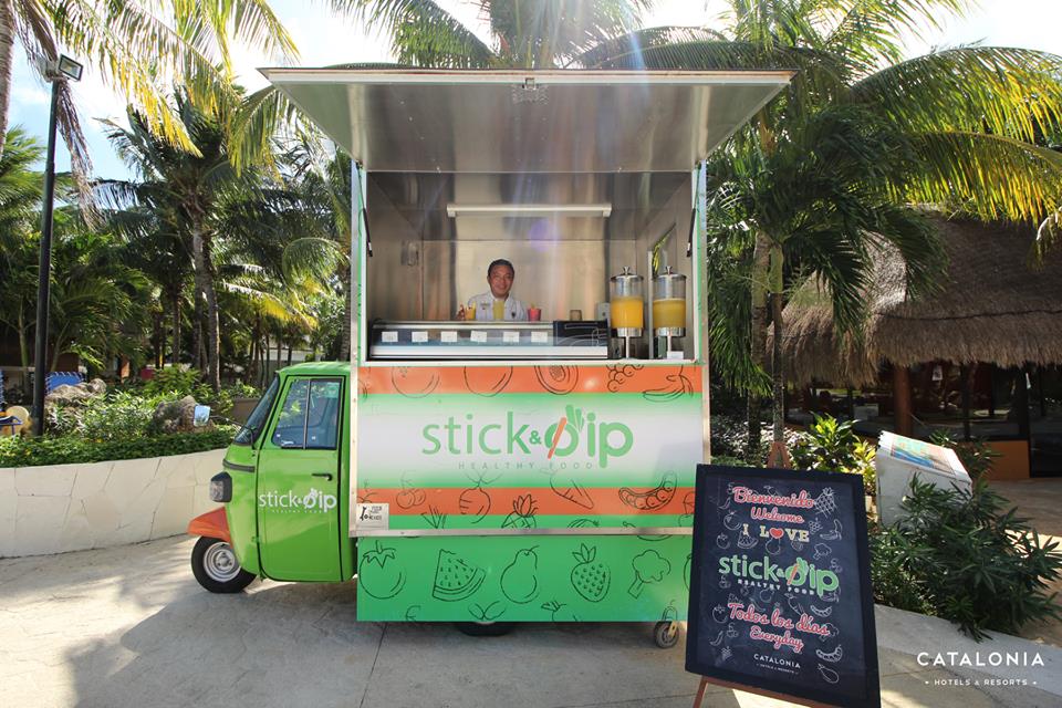 Juice shack at Catalonia Playa Maroma