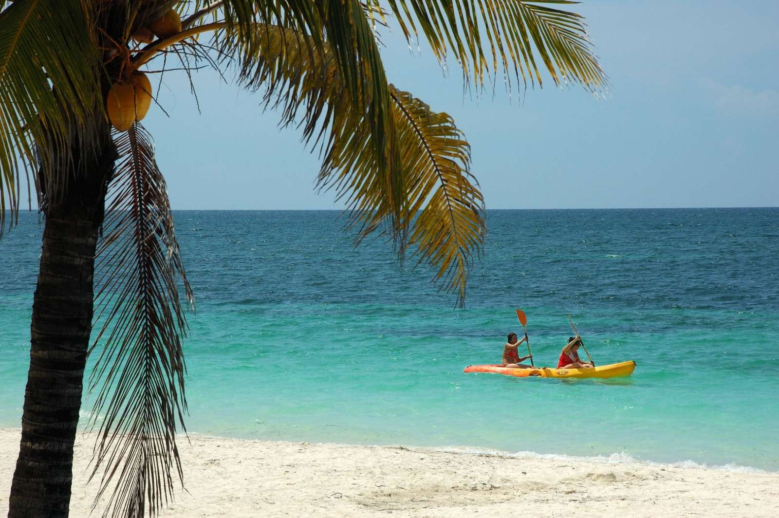 Kayaking at Cuba Levisa, Cuba