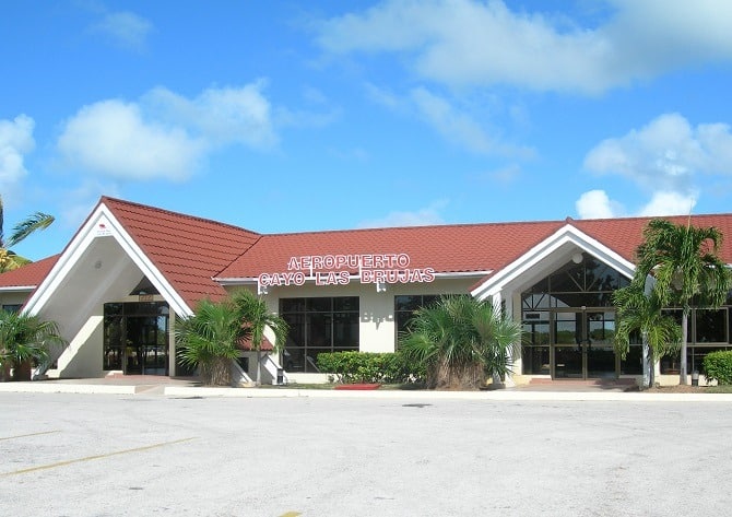 Cayo Las Brujas airport in Cuba