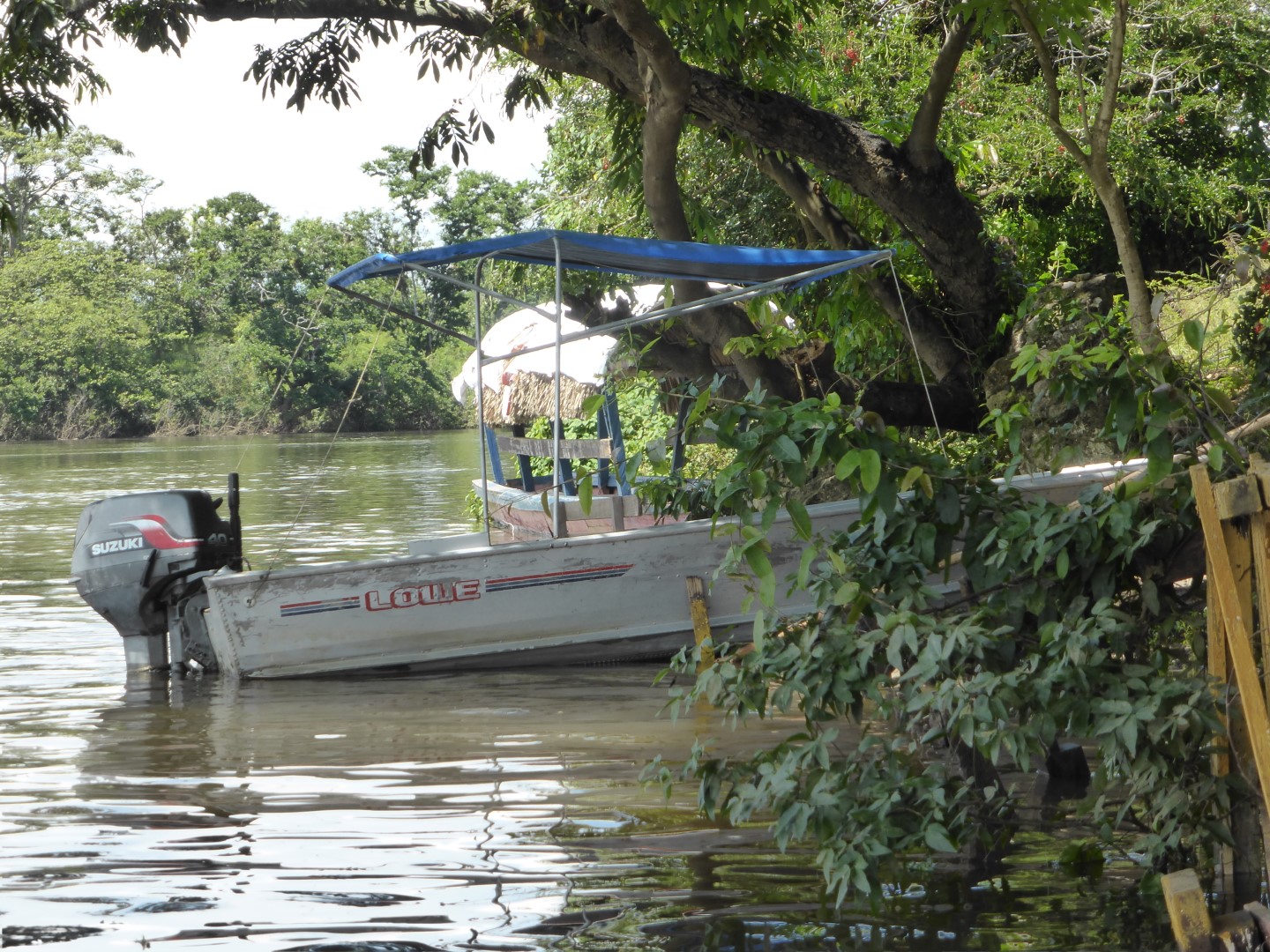 Boat at Ceibal