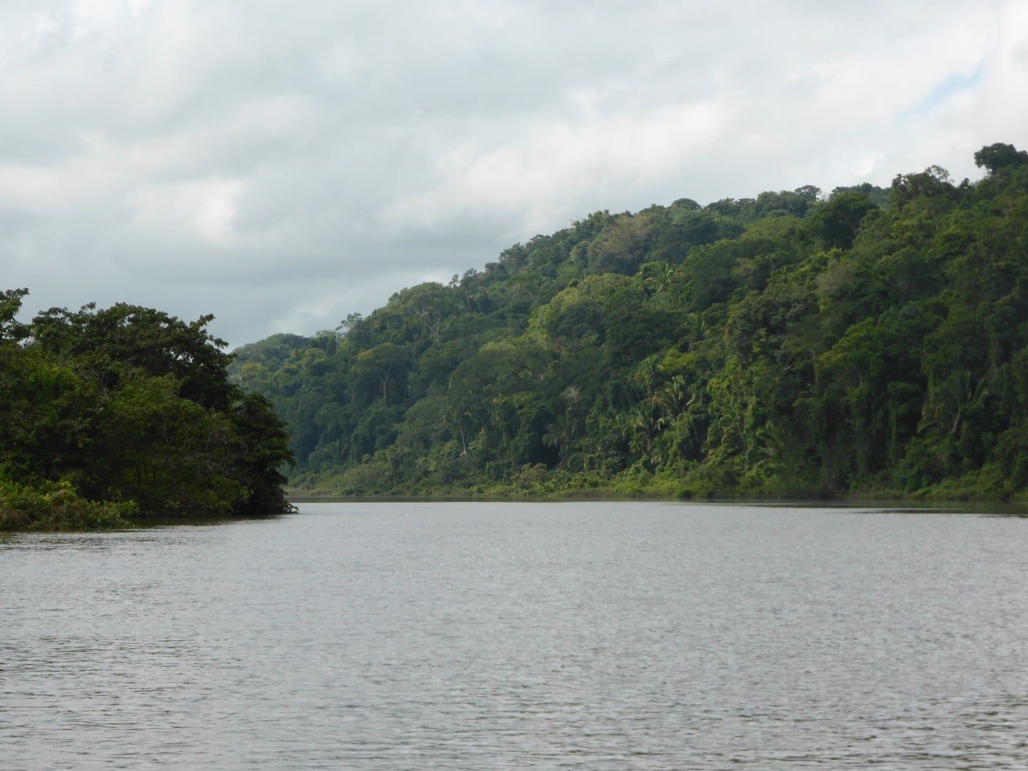 The Pasion River on the way to Ceibal, Guatemala