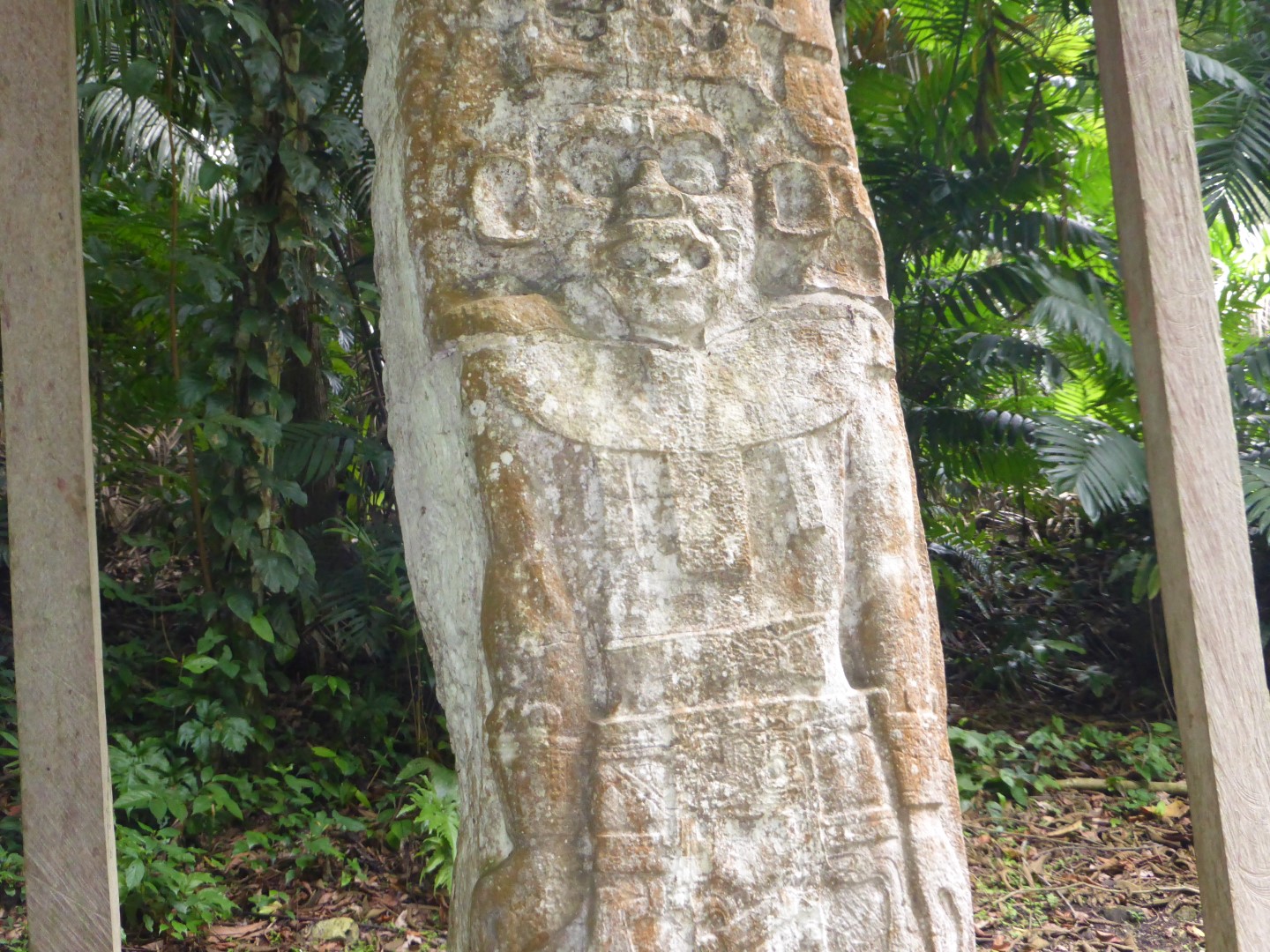 Stelae at Ceibal in Guatemala