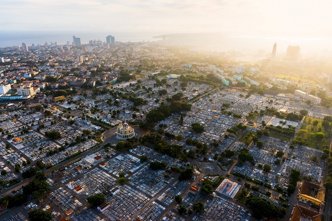 aeria view of havana