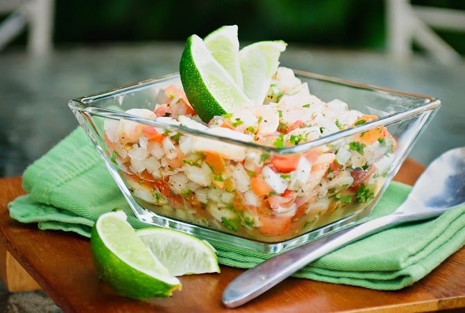 Ceviche bowl