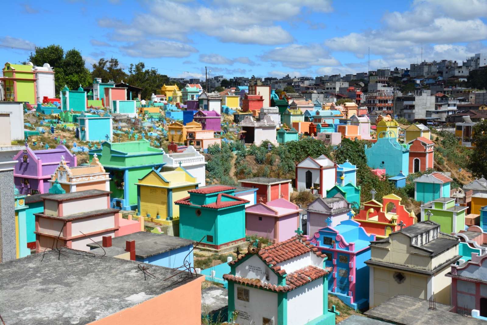 Cemetery in Chichicastenango, Guatemala