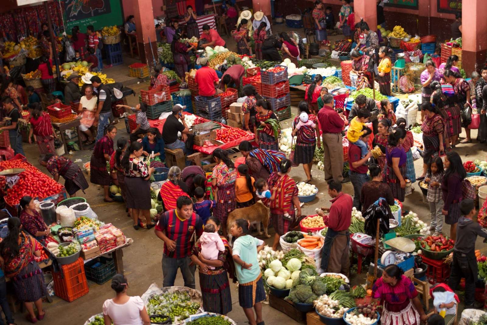 Market in Chichicastenango, Guatemala