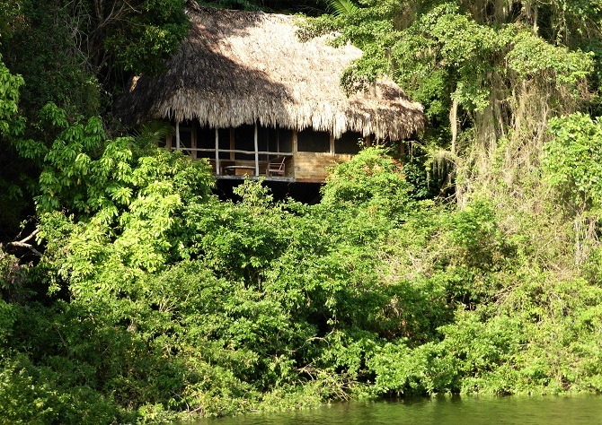 Chiminos Lodge is 90 minutes by boat from Sayaxche