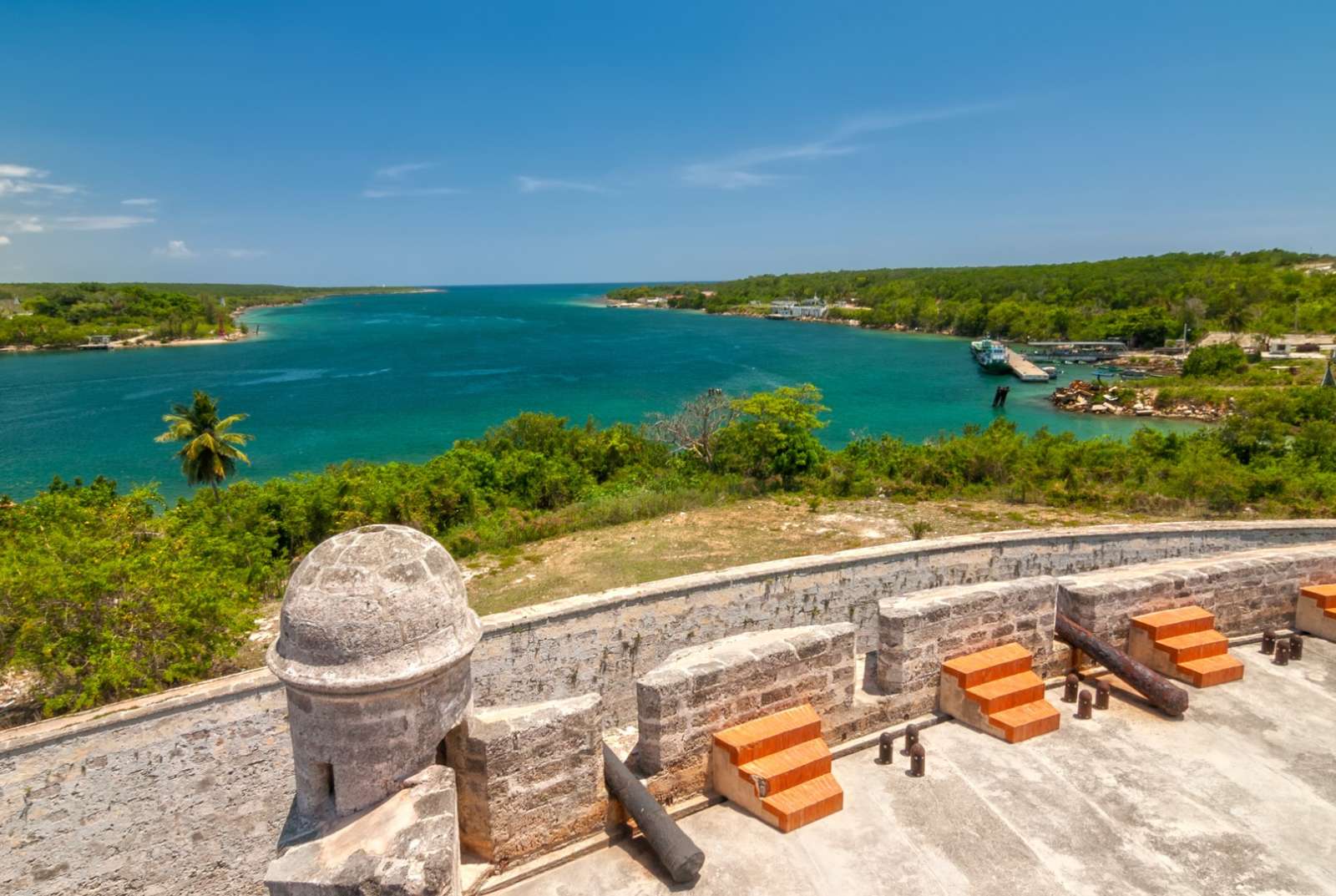 View from Jagua Fort, Cienfuegos