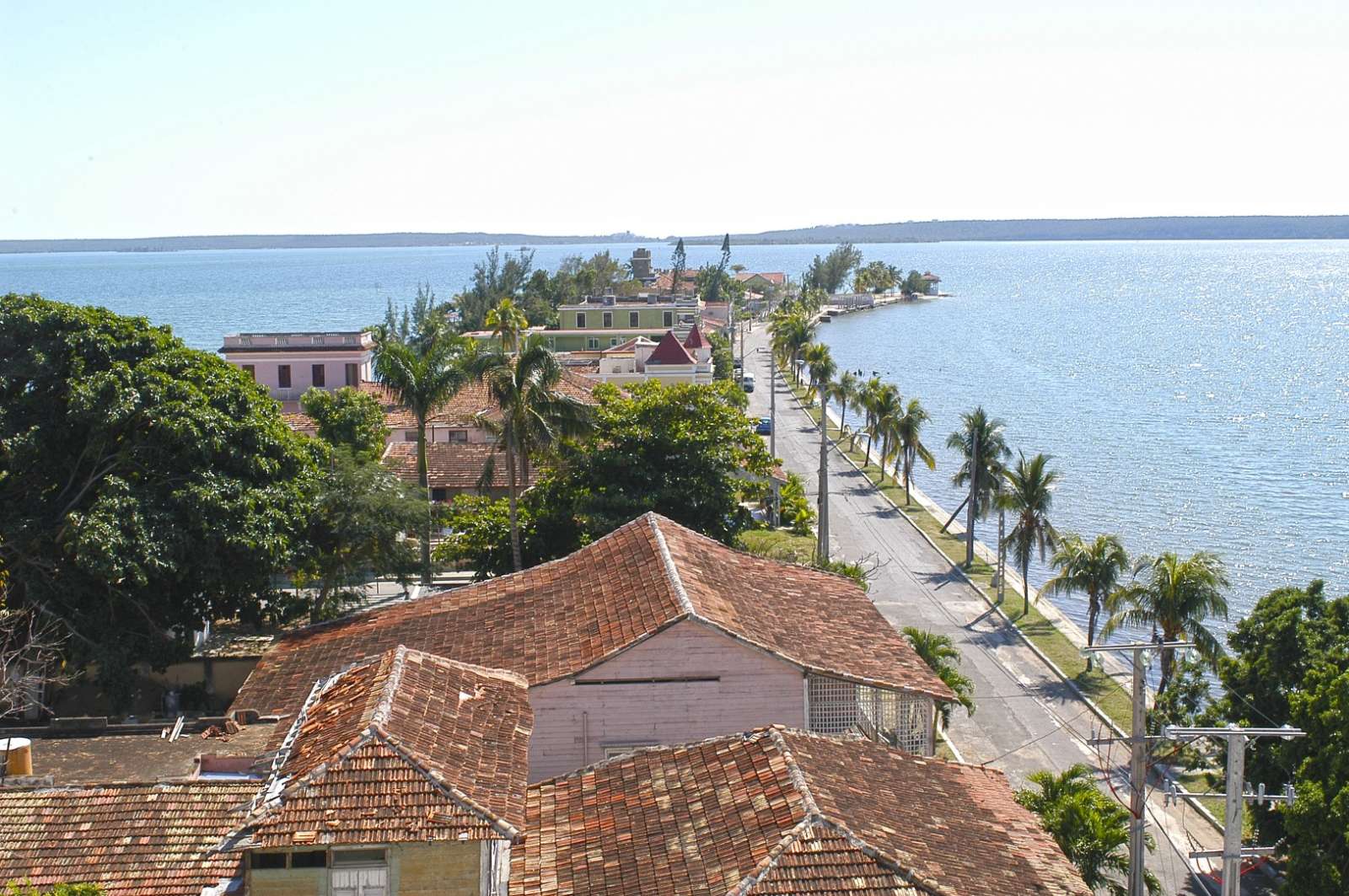 Aerial view of Punta Gorda, Cienfuegos