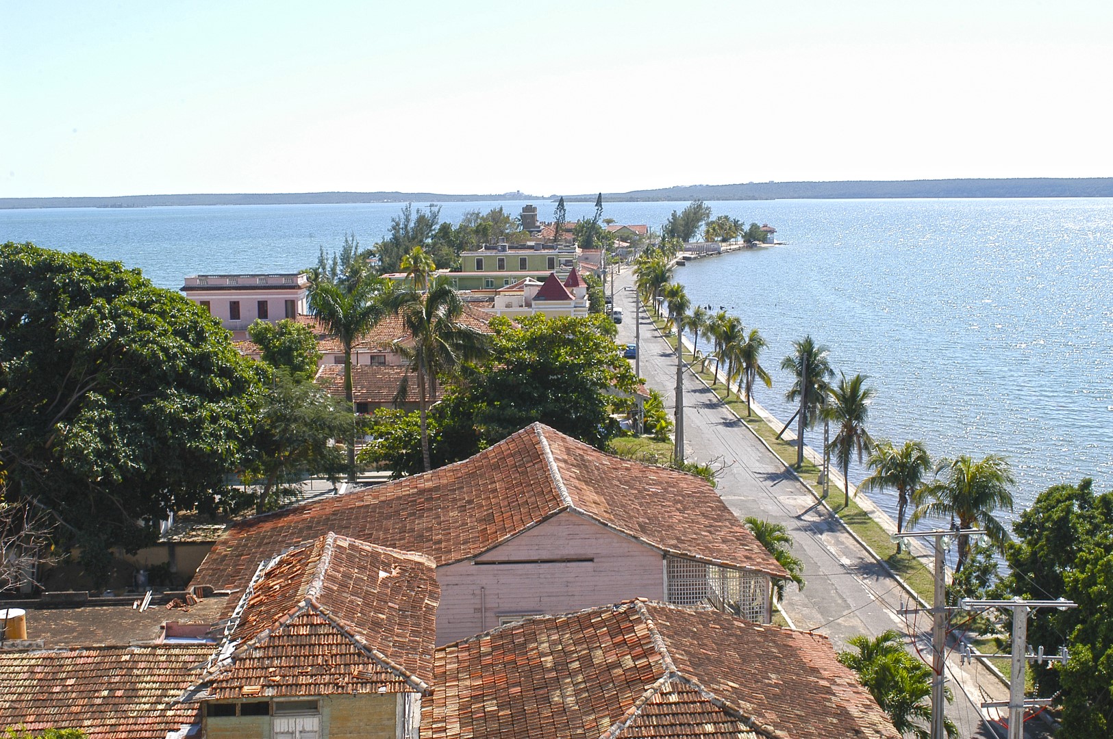 Aerial view of Punta Gorda, Cienfuegos