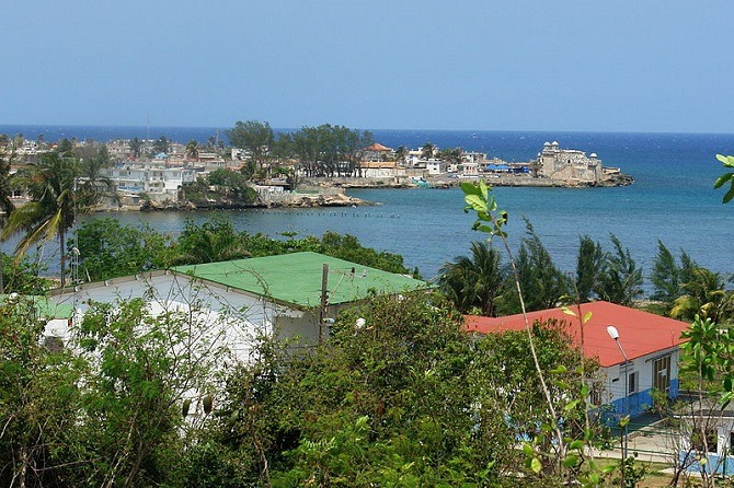 The fishing village of Cojimar, made famous in Ernest Hemingway's Old Man and the Sea