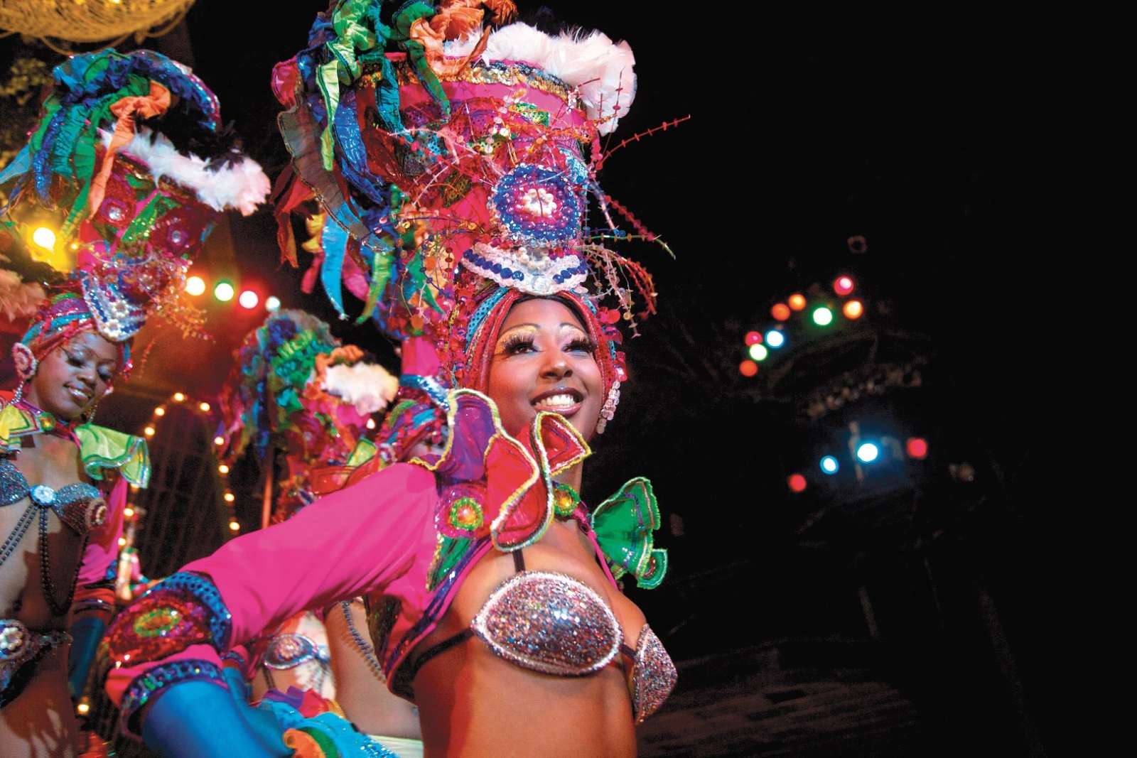 Tailor Made Cuba Holidays & Tours A dancer at the Tropicana cabaret in Havana, Cuba