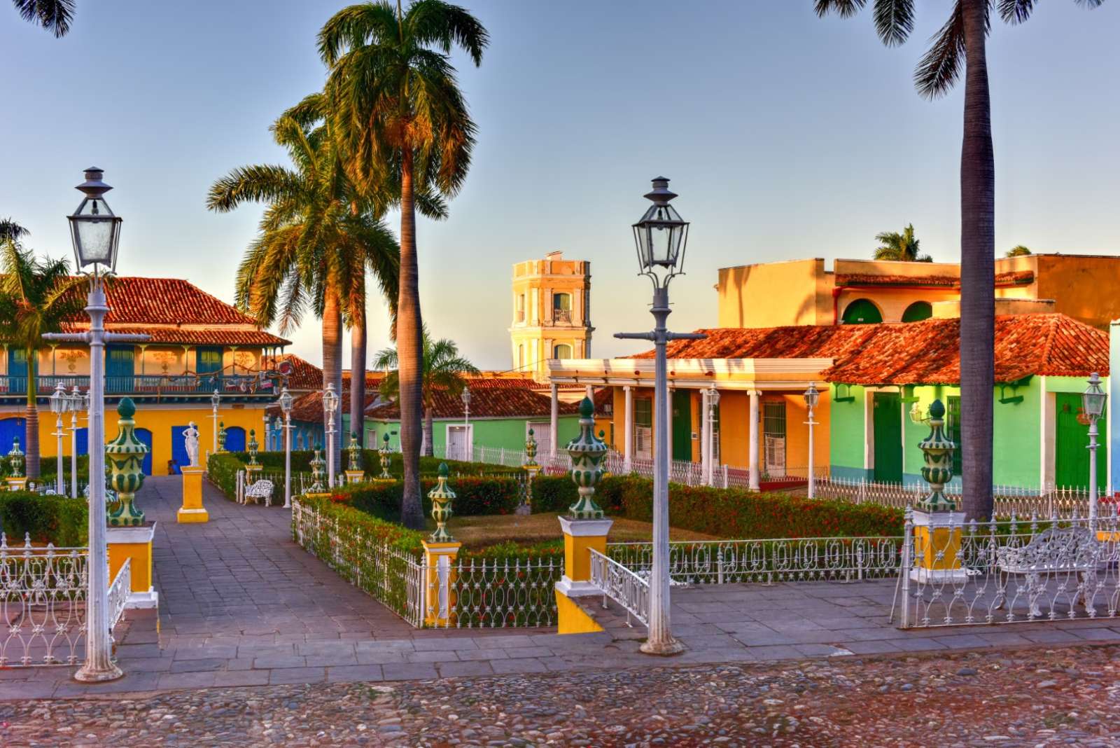 Plaza Mayor in Trinidad, Cuba