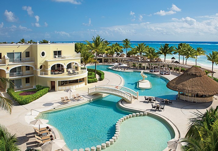 Pool at Dreams Tulum