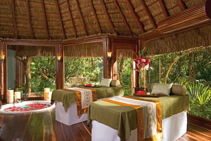 Spa cabin at Dreams Tulum