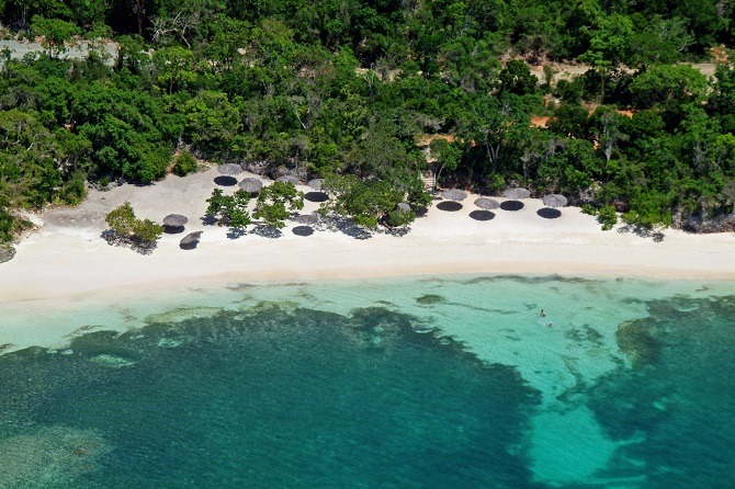 The beach at Paradisus Rio de Oro in eastern Cuba