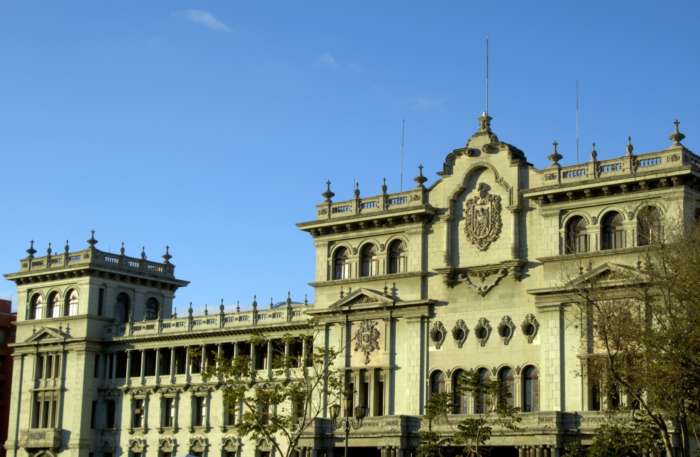 National Palace in Guatemala City