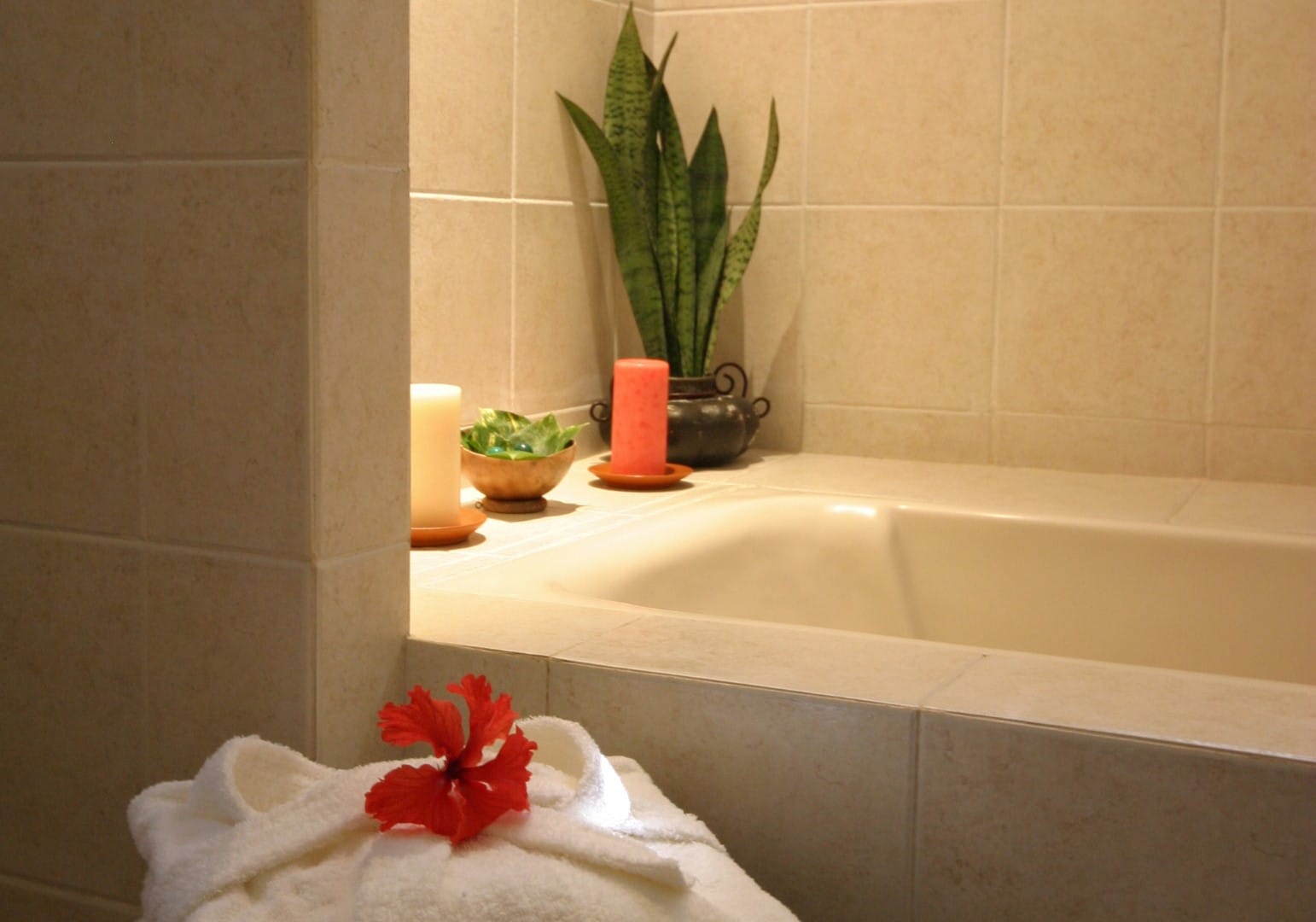 Bathroom at Hacienda Chichen Itza