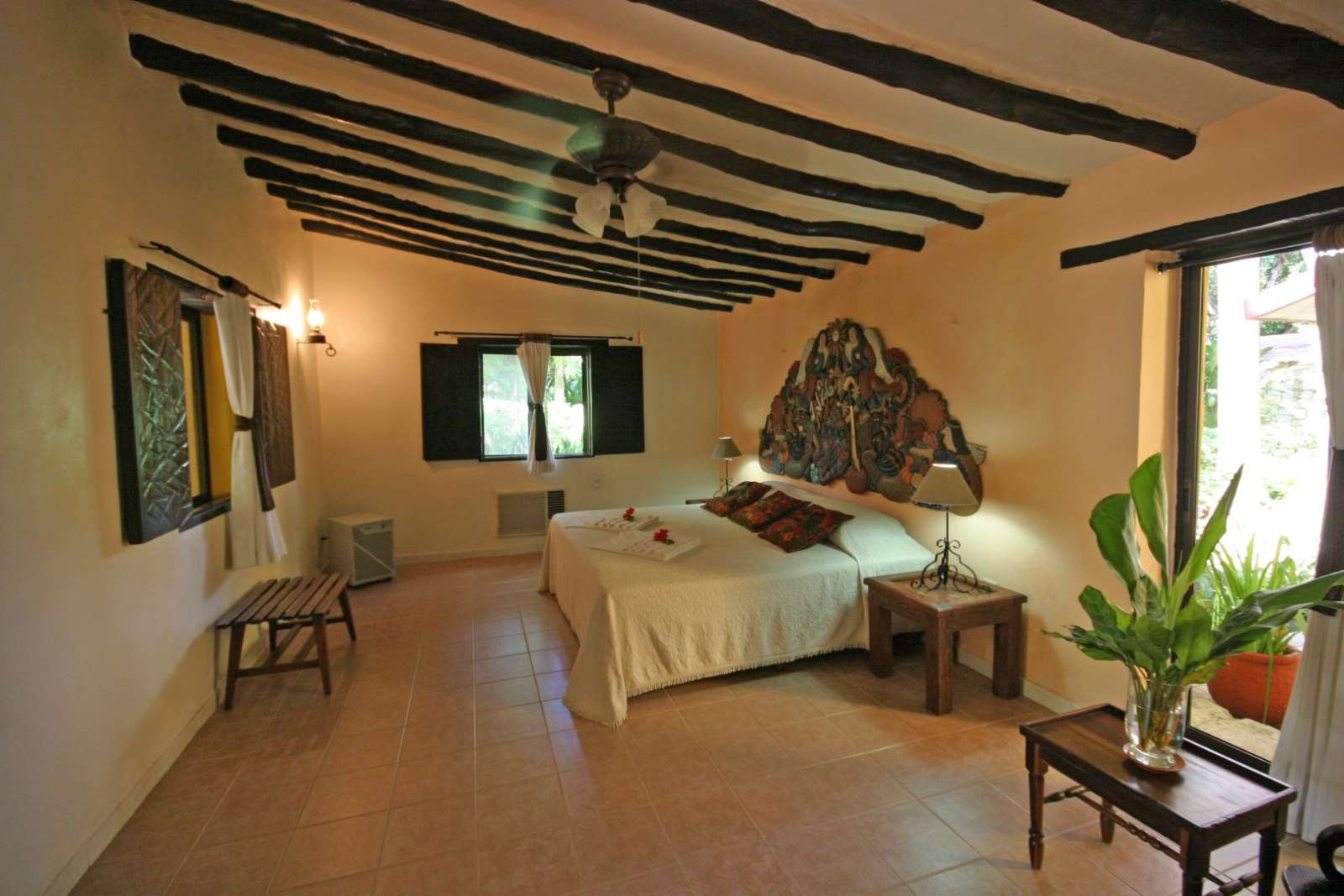 Double room at Hacienda Chichen Itza