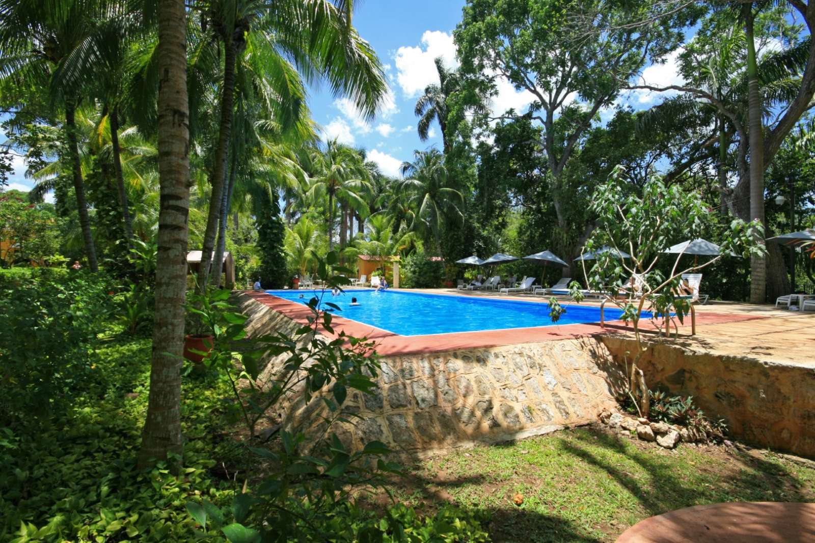 Swimming pool at Hacienda Chichen Itza