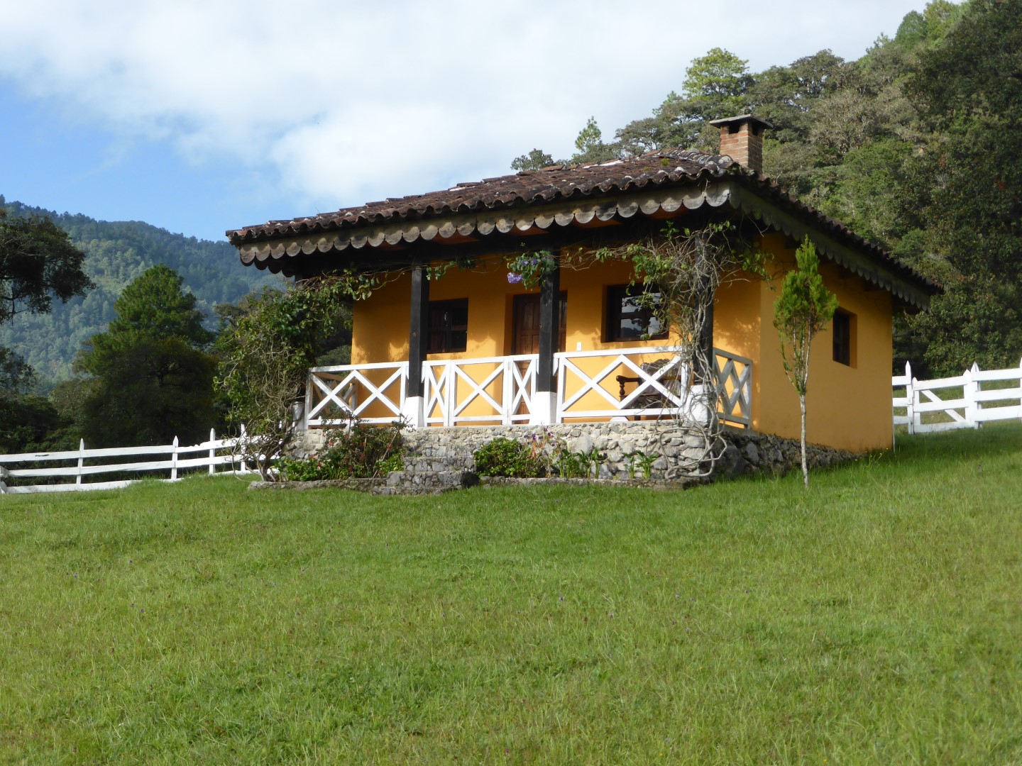 Bungalow at Hacienda Mil Amores in Ixil Triangle, Guatemala