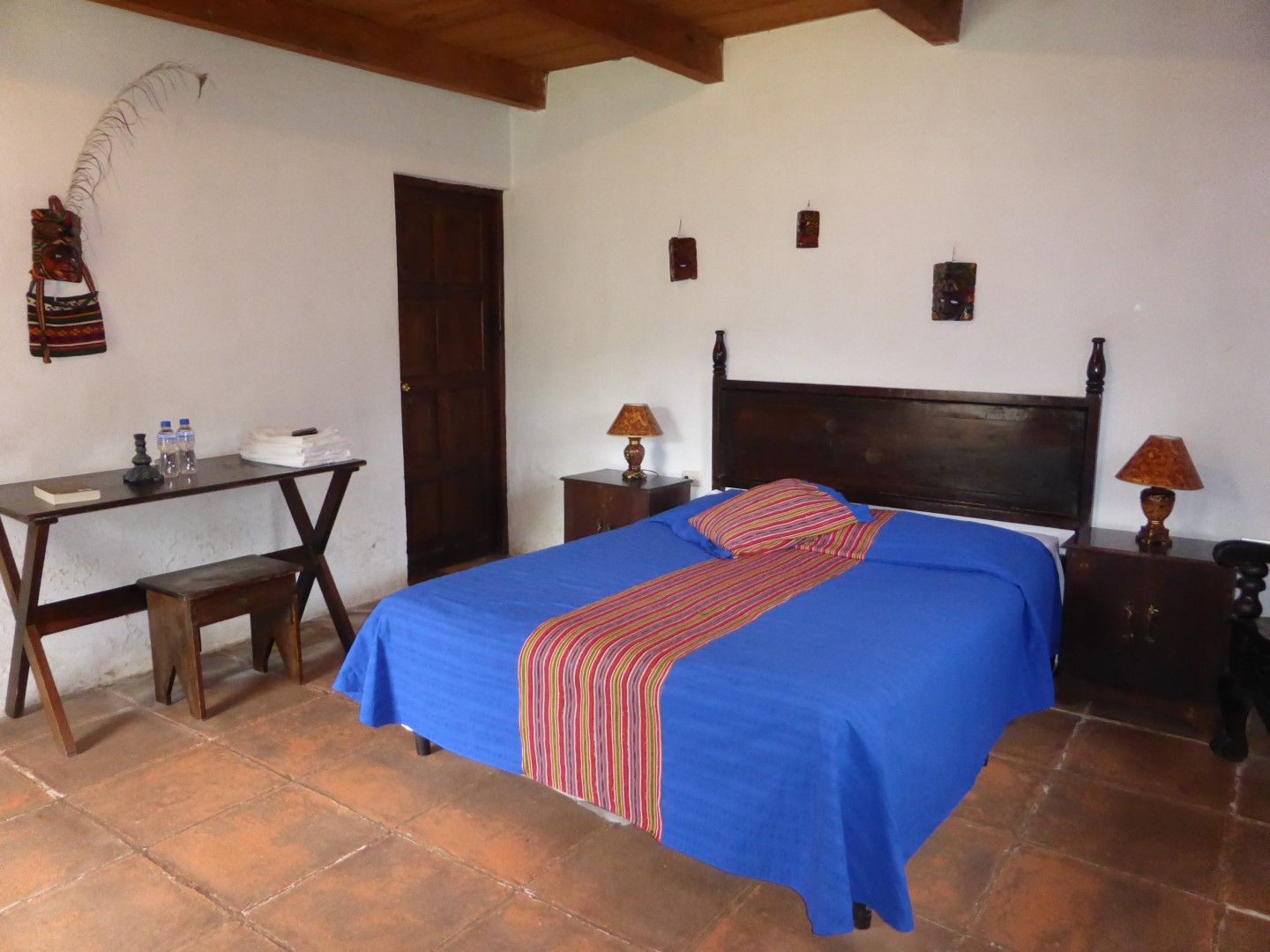 Room at Hacienda Mil Amores in Ixil Triangle, Guatemala