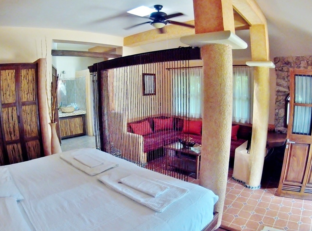 Junior Suite at Dining area of Hacienda Santo Domingo in Izamal