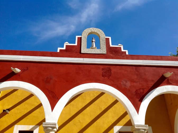 Arches at Hacienda Ticum near Izamal