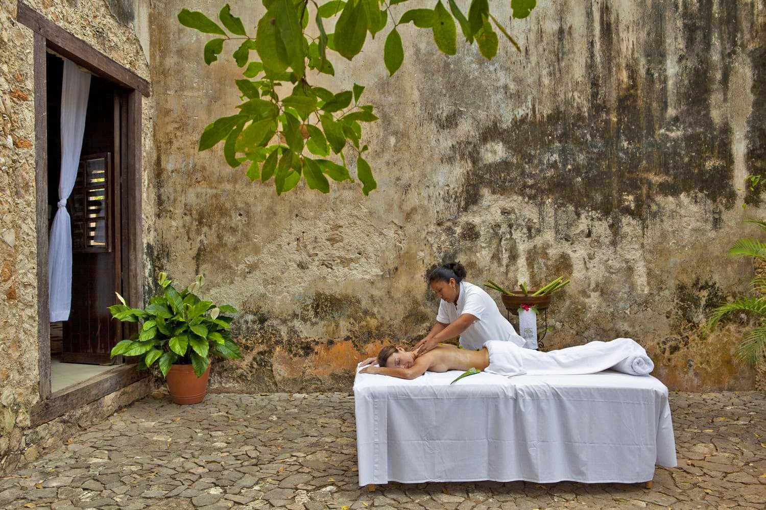 Massage at Hacienda Uayamon Campeche