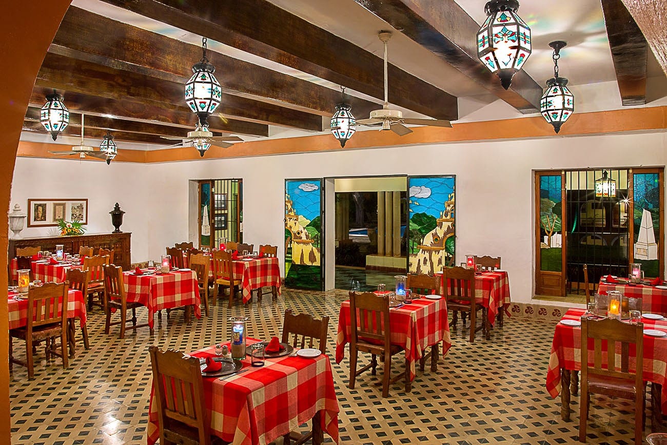 Restaurant at Hacienda Uxmal